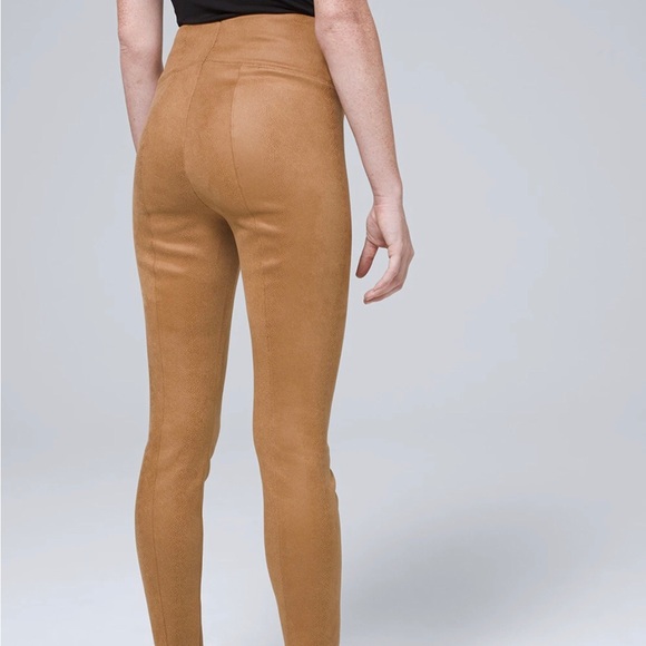 WHBM snake ultra suede legging. - Picture 2 of 12